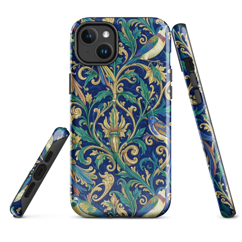 Gilded Songbirds on MagSafe Tough Case for iPhone® — Front