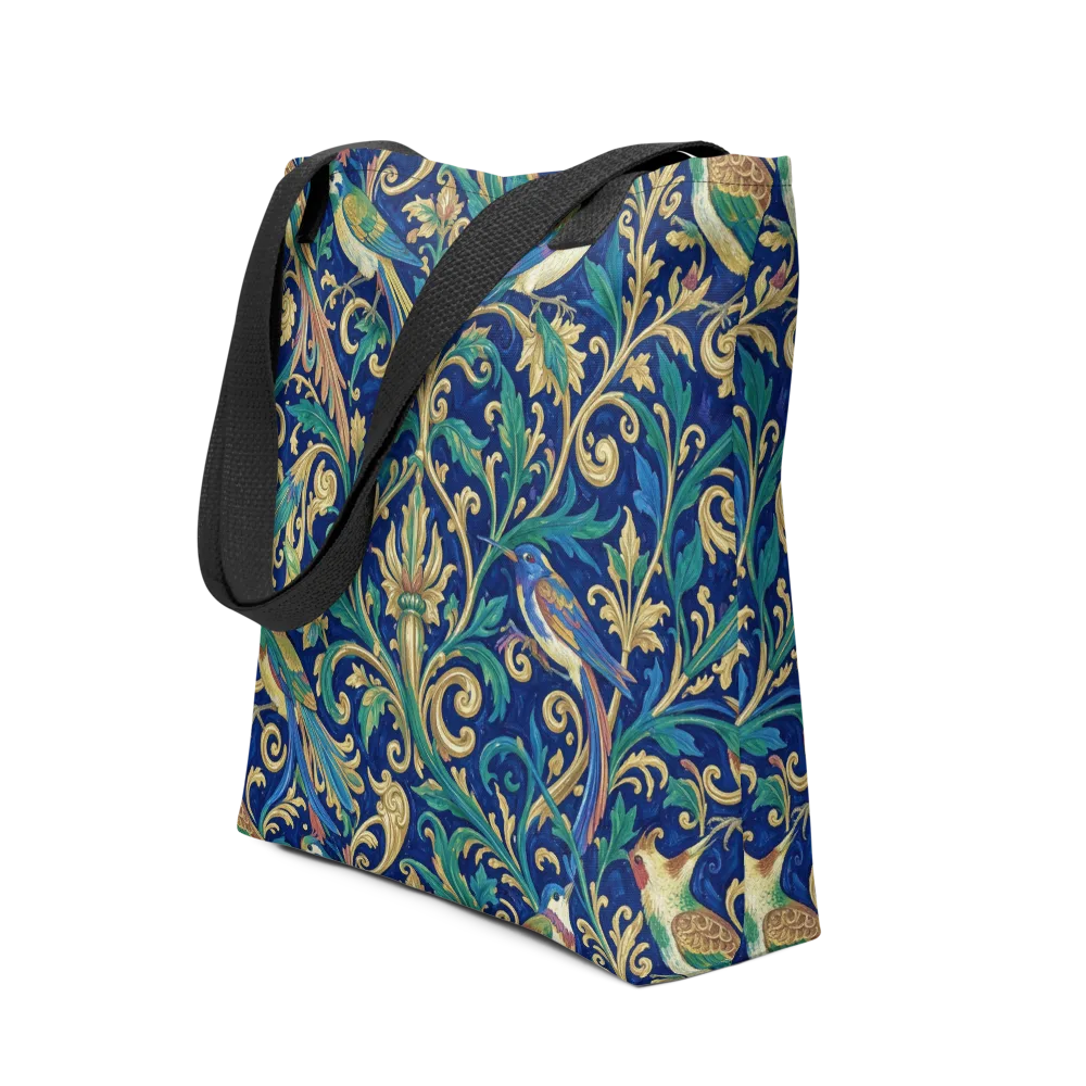Gilded Songbirds on Tote Bag — Front
