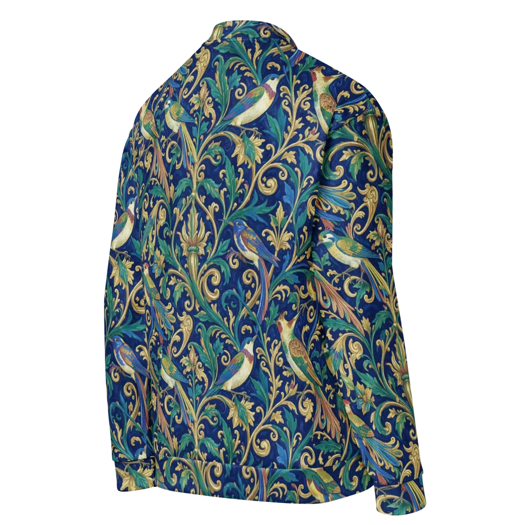 Gilded Songbirds on Bomber Jacket — Right Back