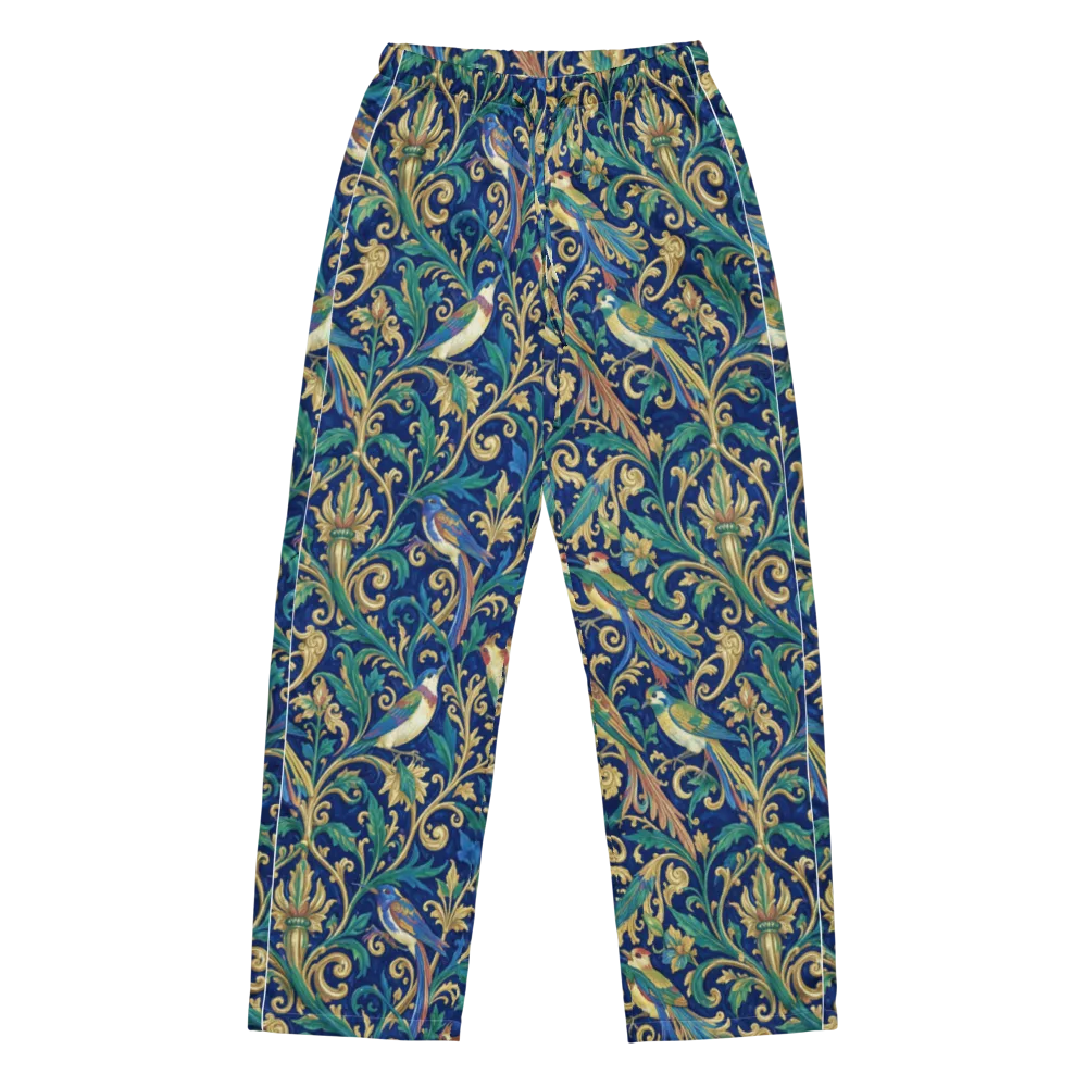 Gilded Songbirds on Women's Pajama Pants — Front