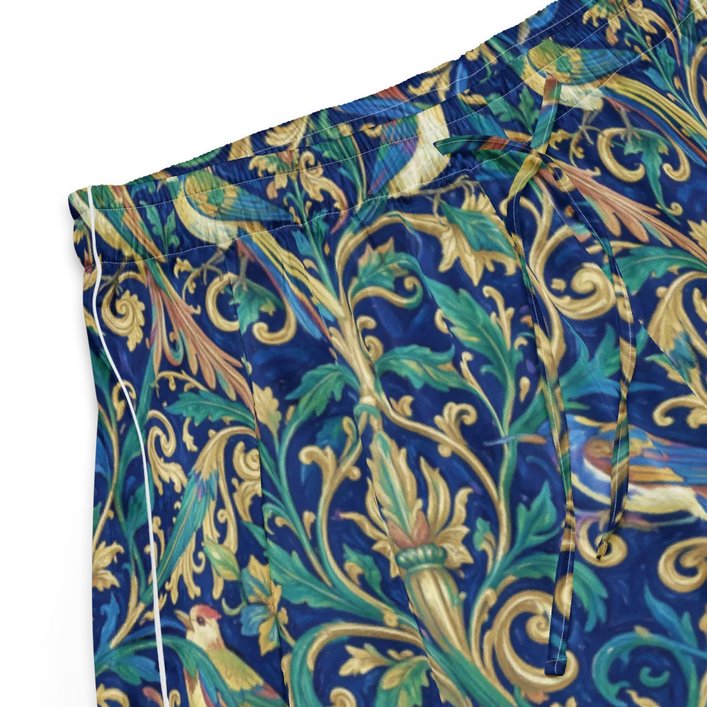 Gilded Songbirds on Women's Pajama Shorts — Product details