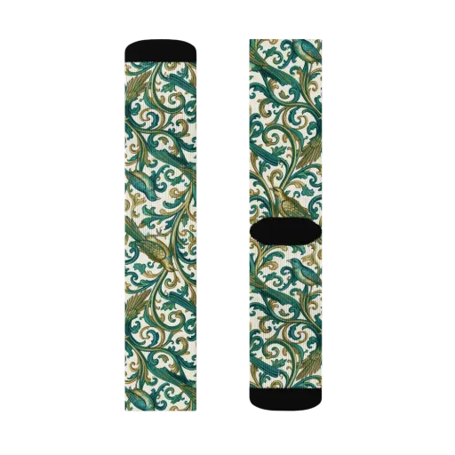 Aviary Arabesque on a Socks