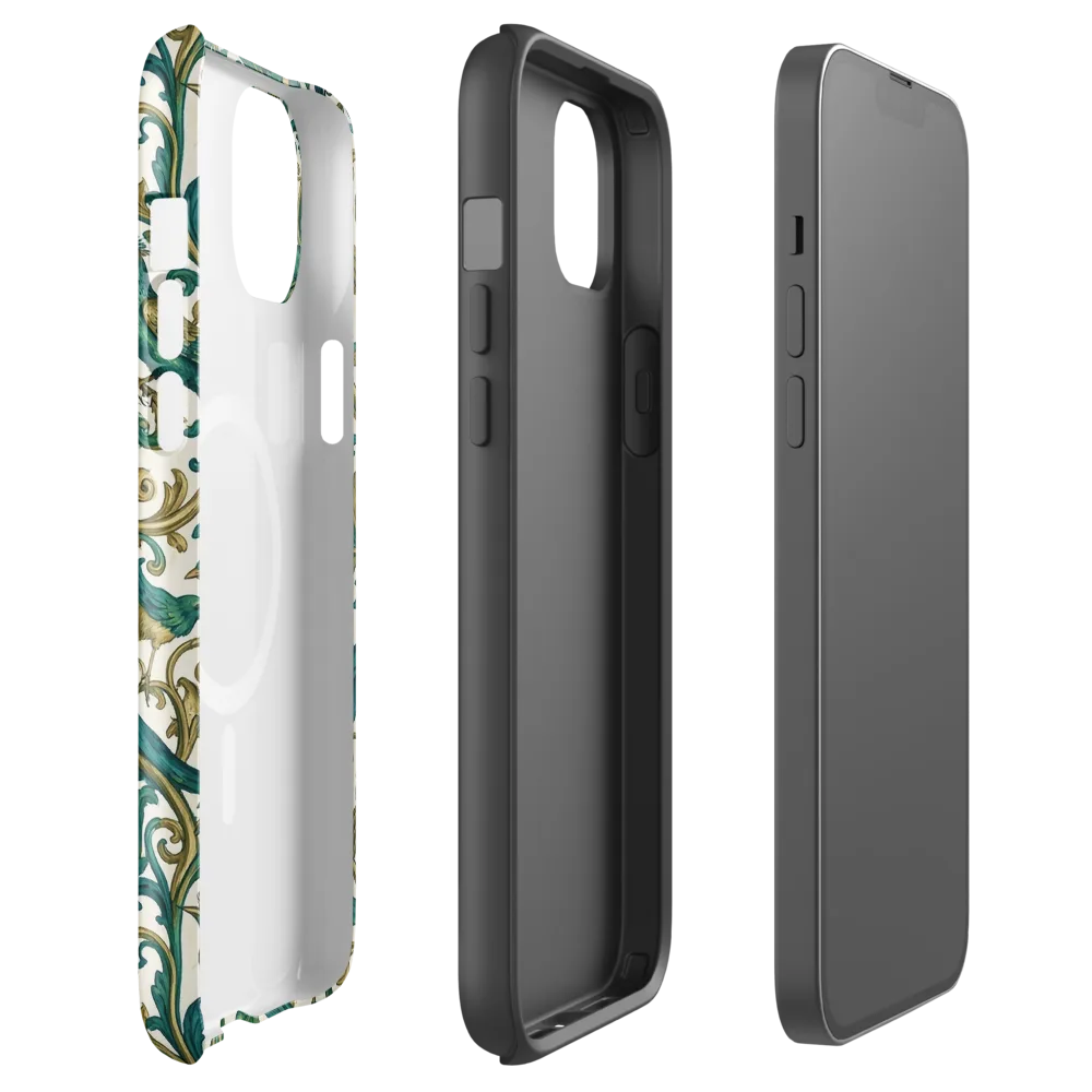 Aviary Arabesque on MagSafe Tough Case for iPhone® — Front