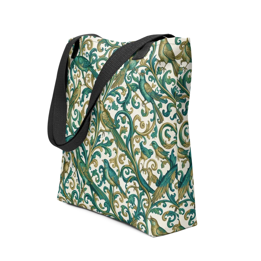 Aviary Arabesque on Tote Bag — Front