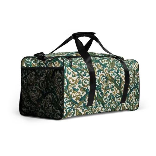 Aviary Arabesque on a Duffle Bag