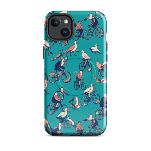Pedal And Plume on a MagSafe Tough Case for iPhone®