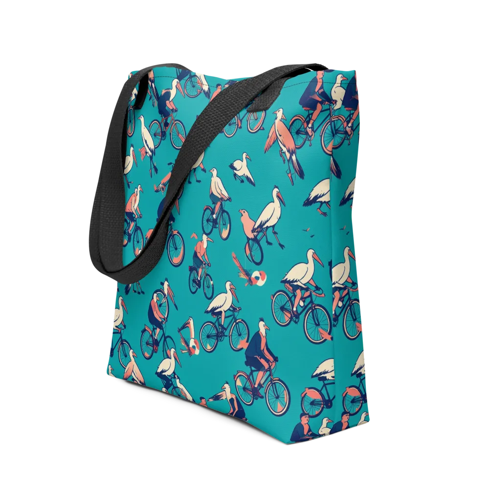 Pedal And Plume on Tote Bag — Front