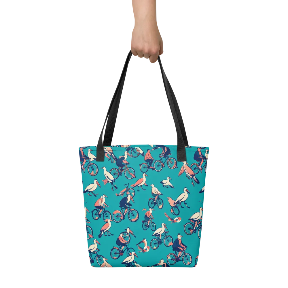 Pedal And Plume on Tote Bag — Front