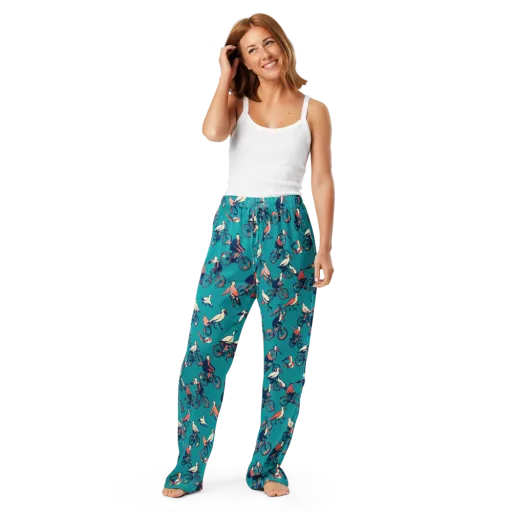Pedal And Plume on a Women's Pajama Pants