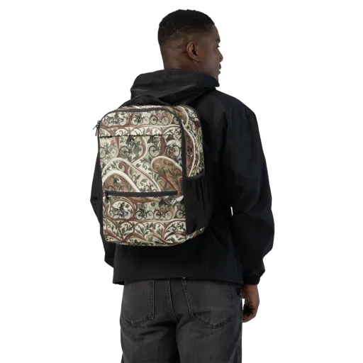 Storks in Motion on a Utility Backpack
