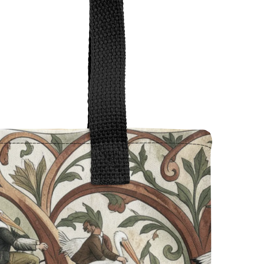 Storks in Motion on Tote Bag — Product details