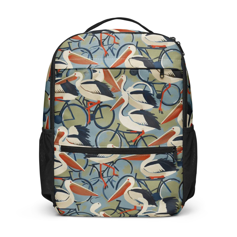 Pelican Cycle on Utility Backpack — Front