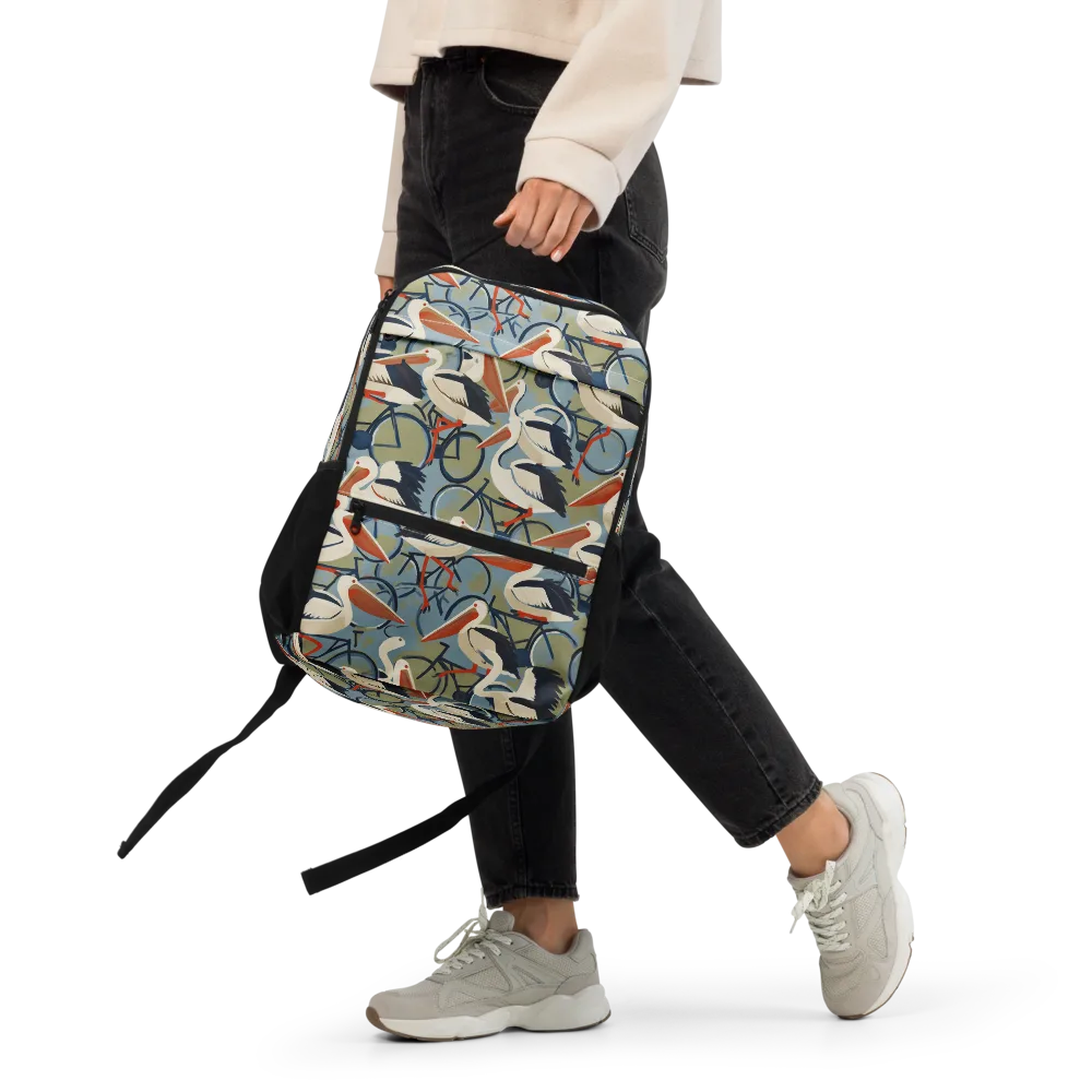 Pelican Cycle on Utility Backpack — Front