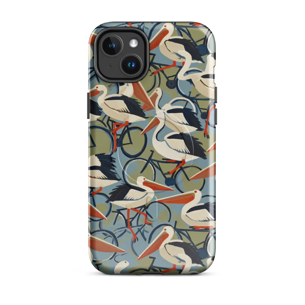 Pelican Cycle on MagSafe Tough Case for iPhone® — Front