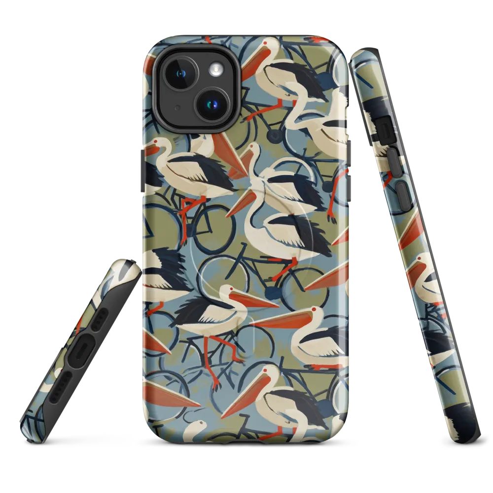 Pelican Cycle on MagSafe Tough Case for iPhone® — Front