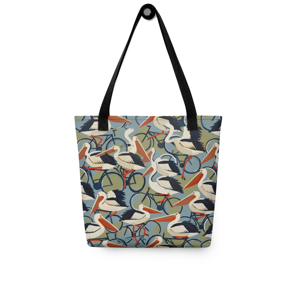 Pelican Cycle on Tote Bag — Front