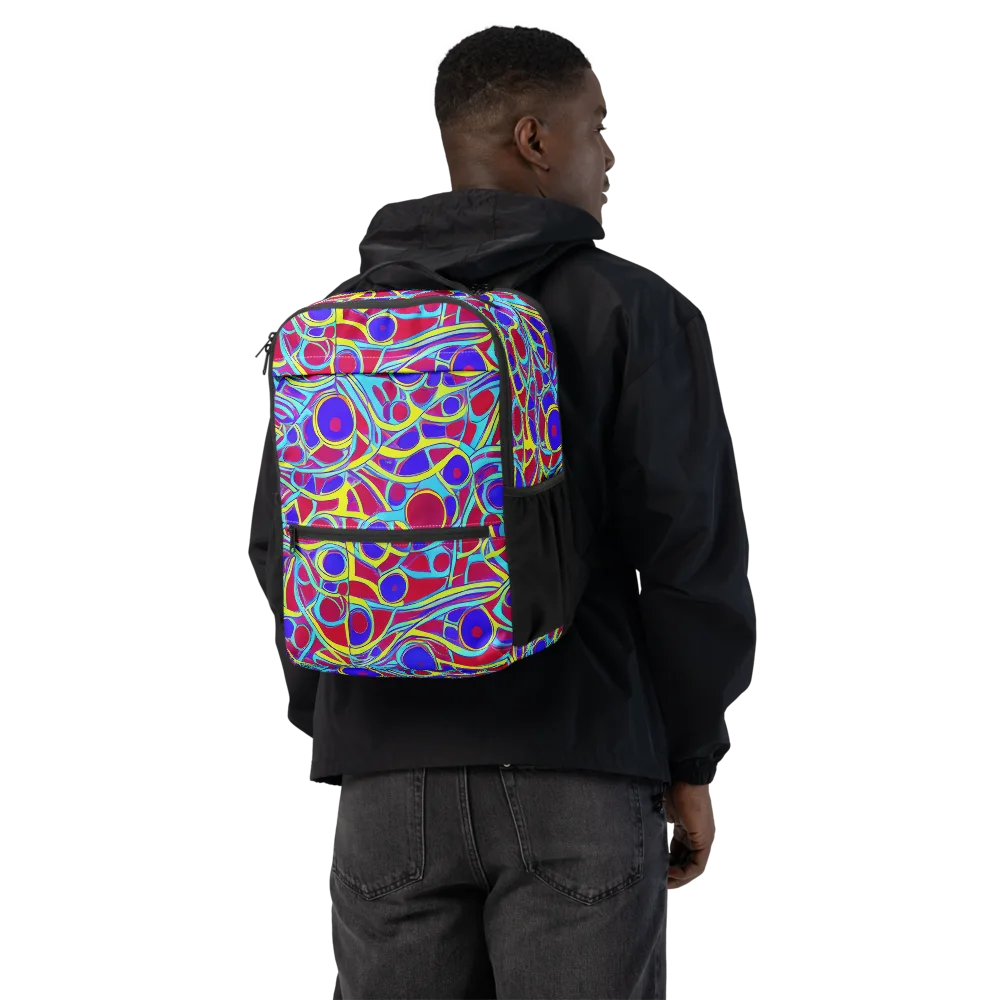 Acid Pulse on Utility Backpack — Back