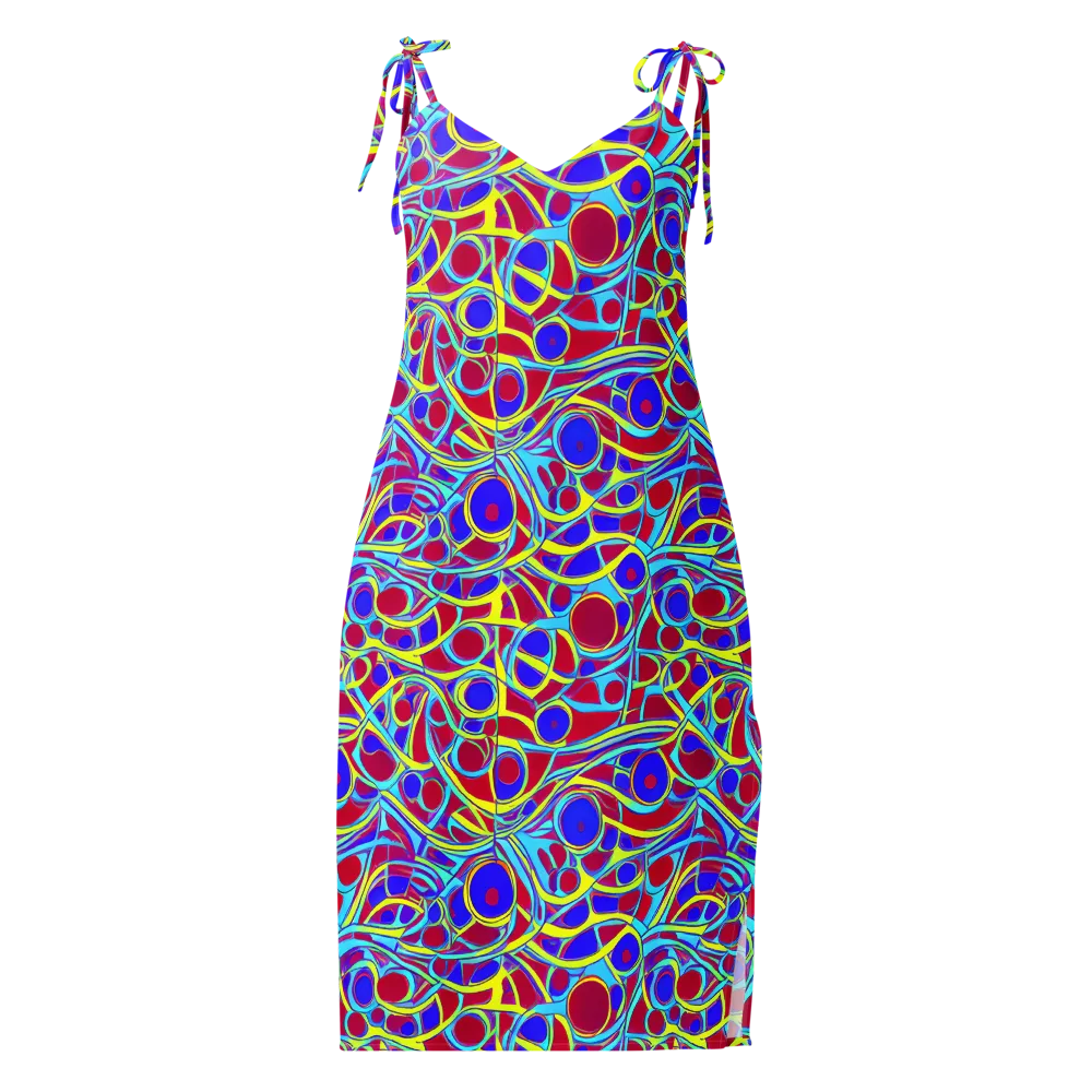 Acid Pulse on Slip Dress — Front