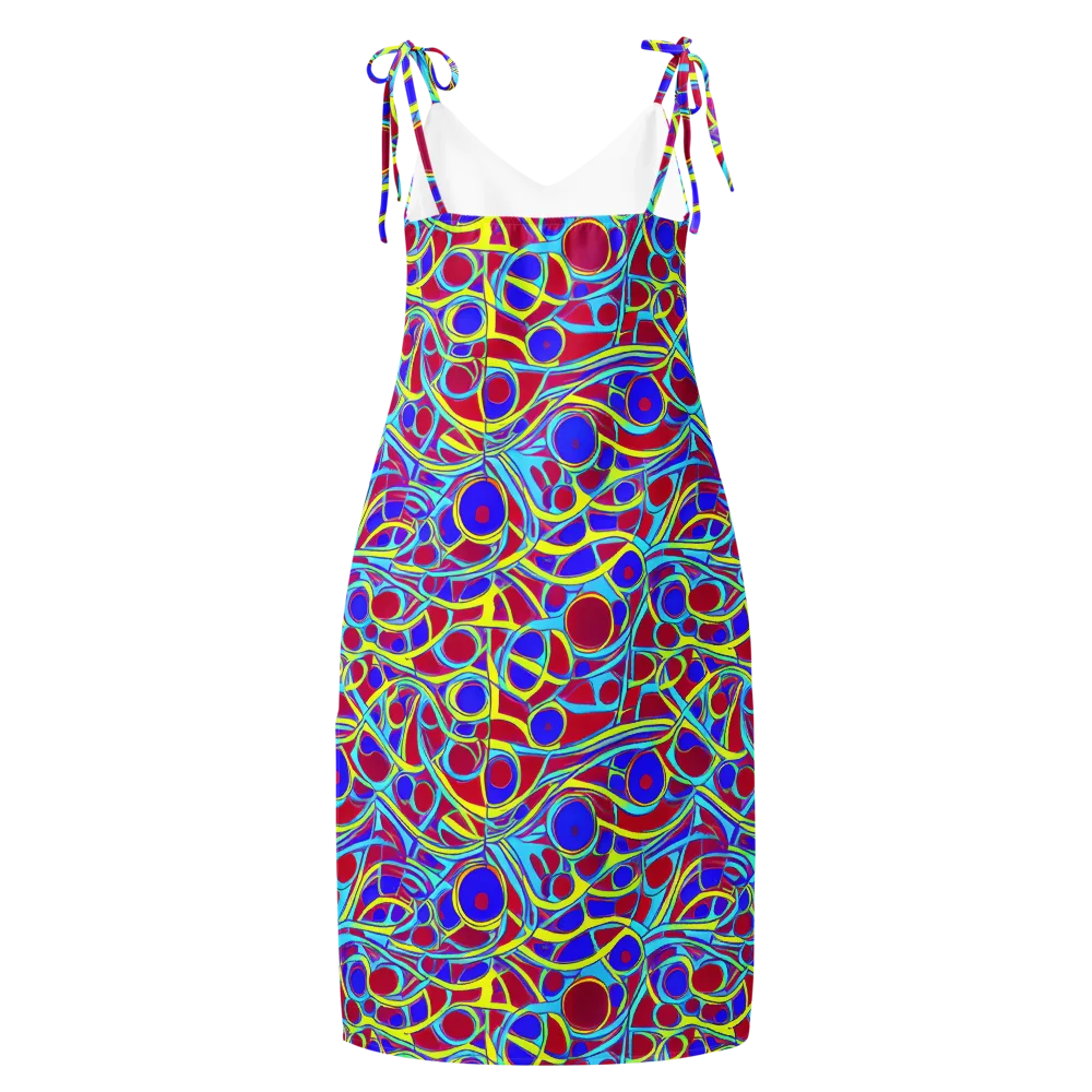 Acid Pulse on Slip Dress — Back