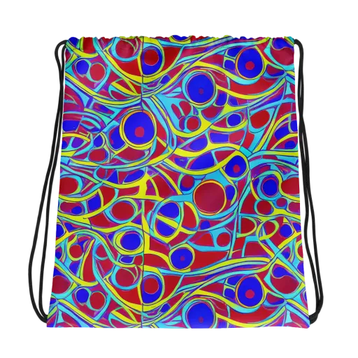 Acid Pulse on a Drawstring Bag