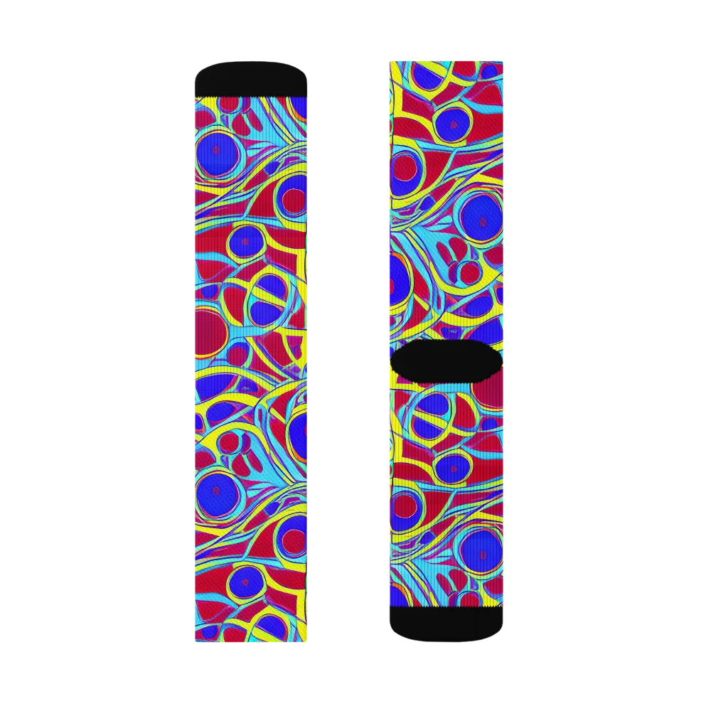 Acid Pulse on Socks — Left Sock