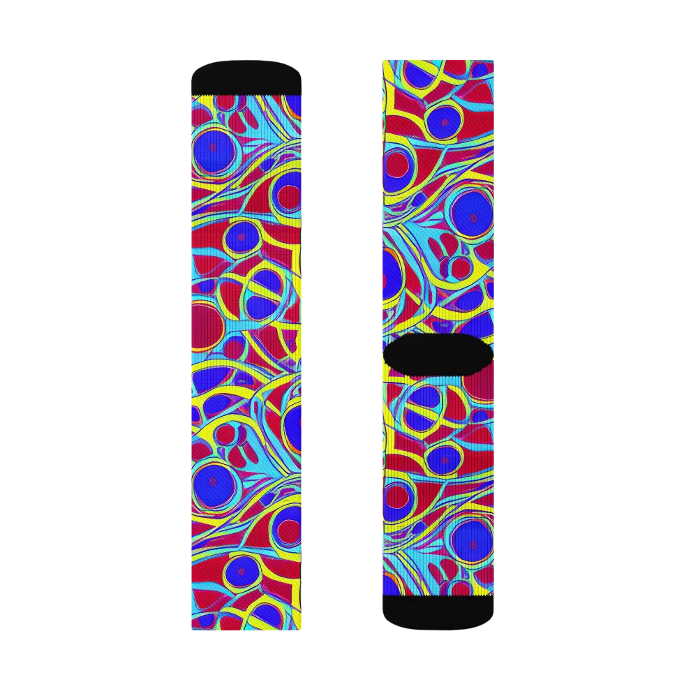 Acid Pulse on Socks — Right Sock