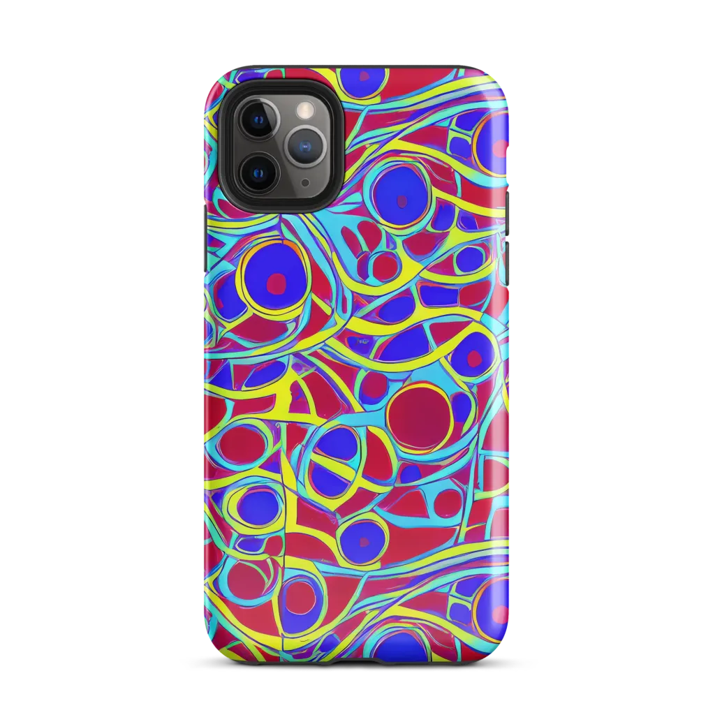 Acid Pulse on Tough Case for iPhone® — Front