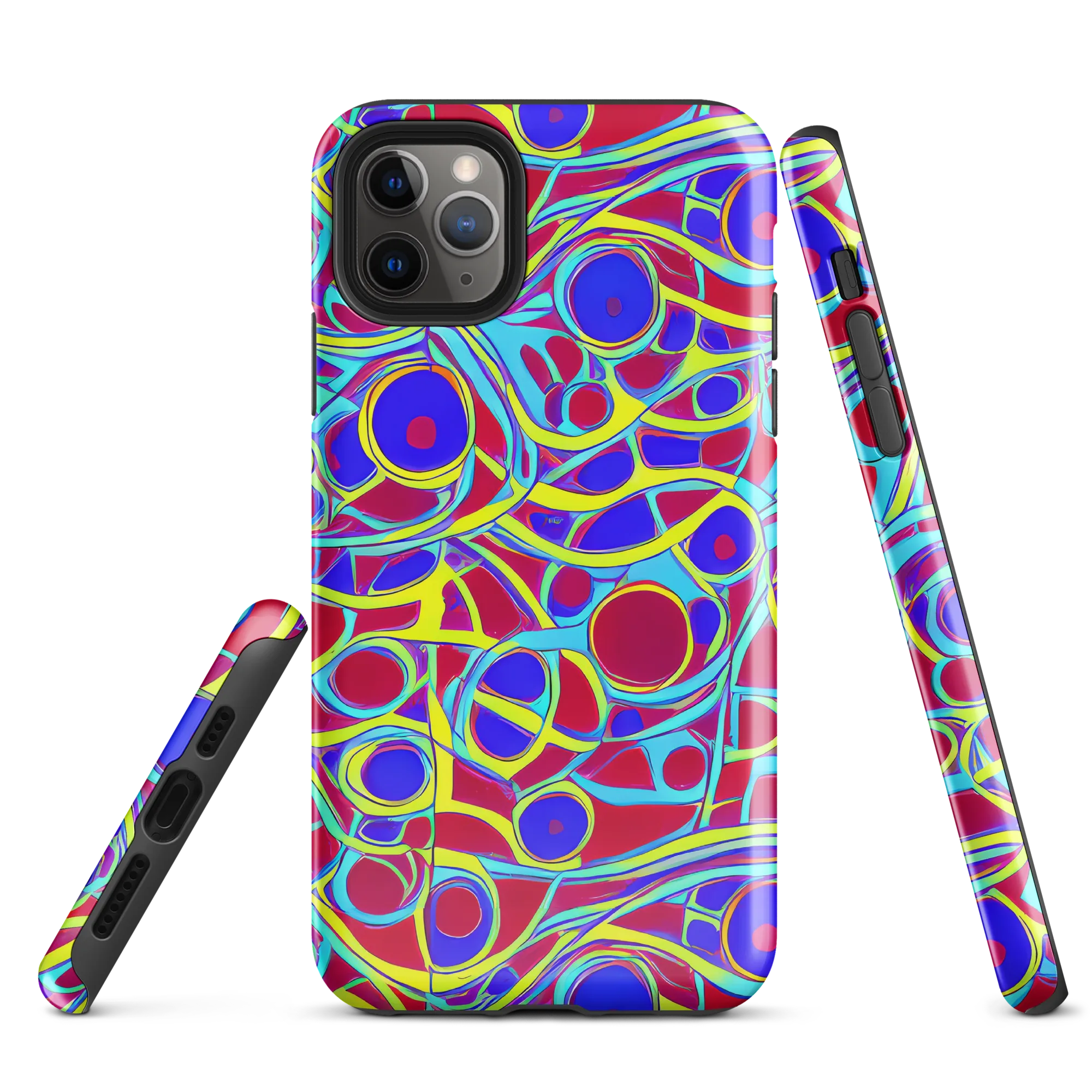 Acid Pulse on Tough Case for iPhone® — Front