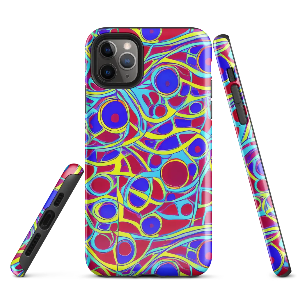 Acid Pulse on Tough Case for iPhone® — Front
