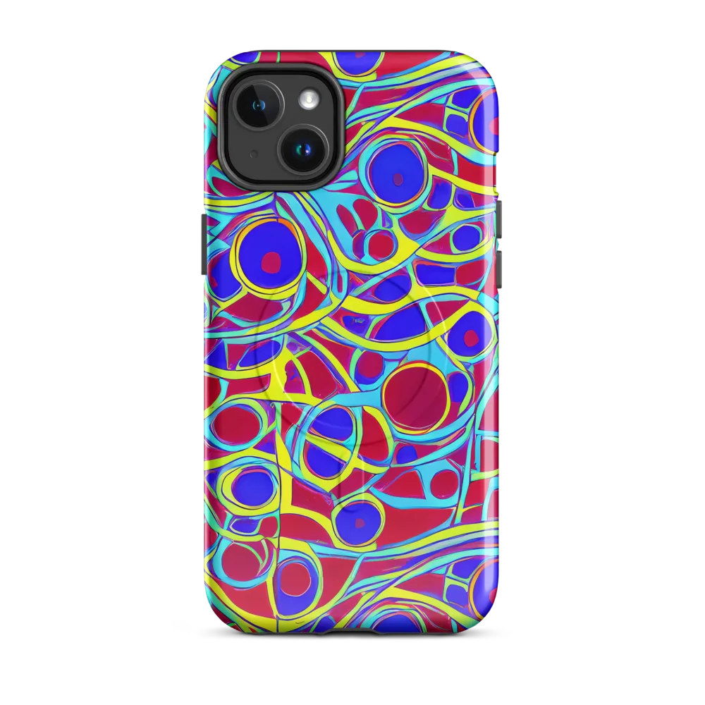Acid Pulse on MagSafe Tough Case for iPhone® — Front