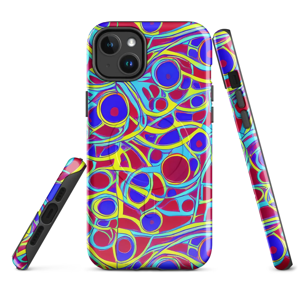 Acid Pulse on MagSafe Tough Case for iPhone® — Front