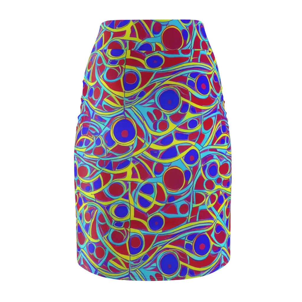 Acid Pulse on Pencil Skirt — Back