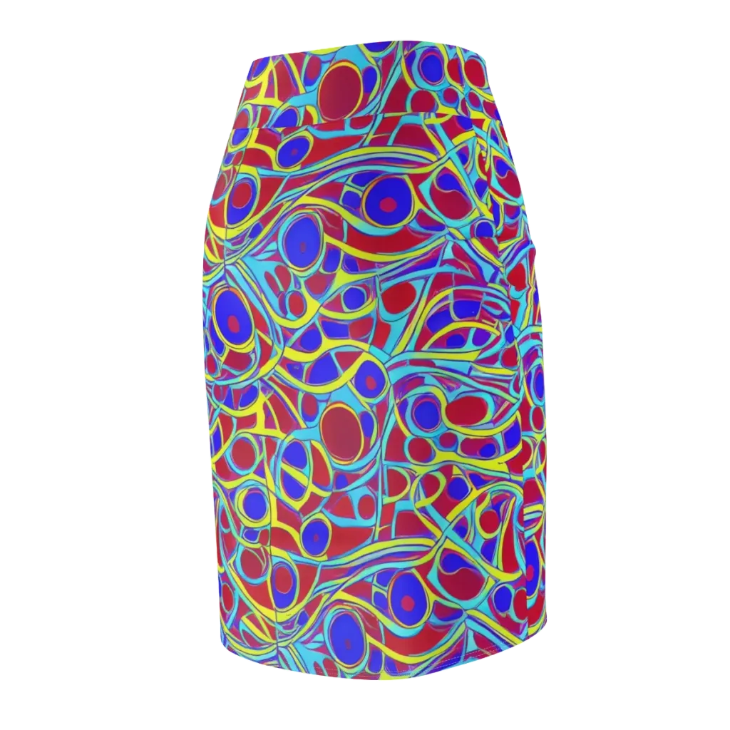 Acid Pulse on Pencil Skirt — Back Side