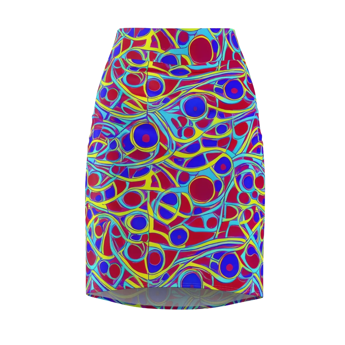Acid Pulse on Pencil Skirt — Front