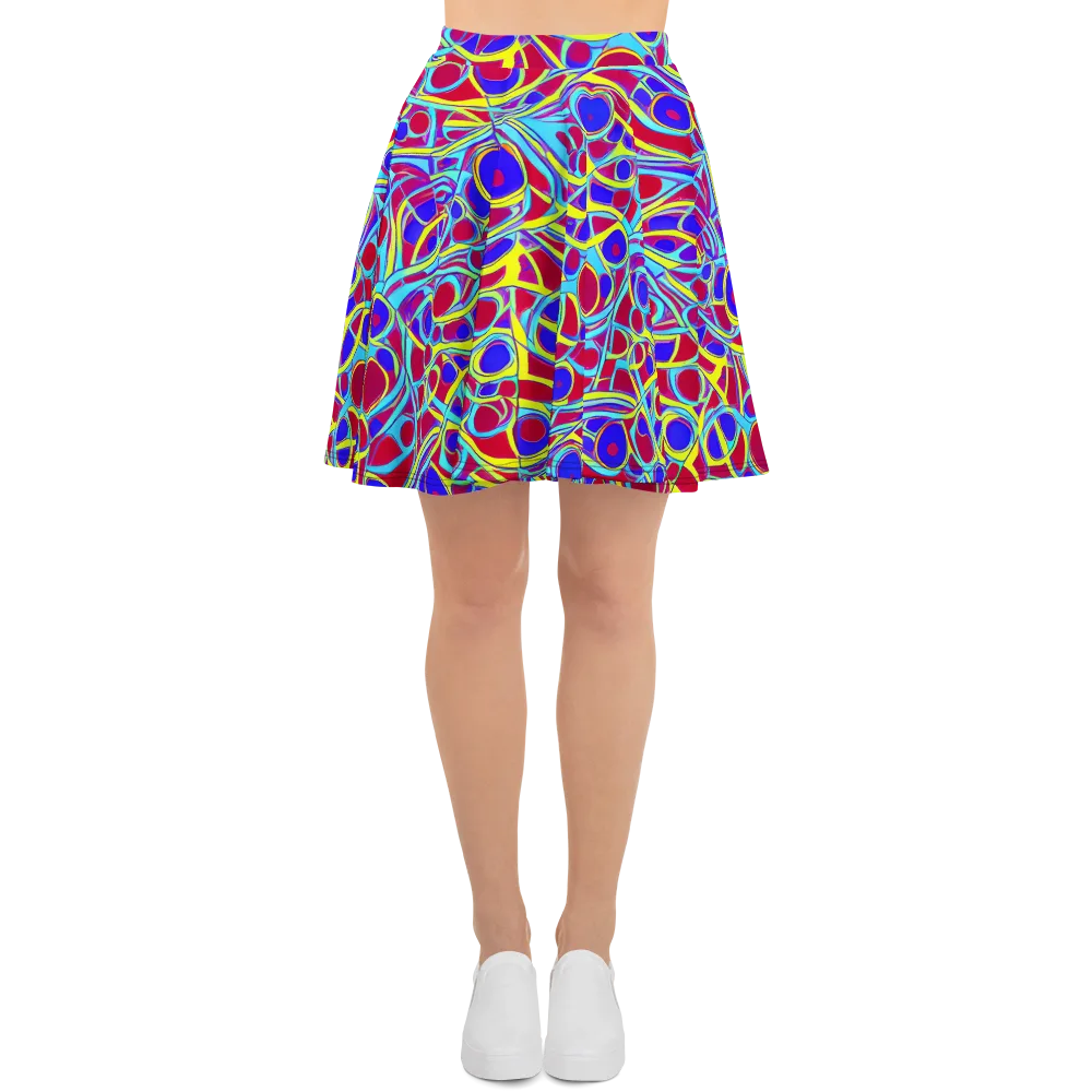 Acid Pulse on Skater Skirt — Front