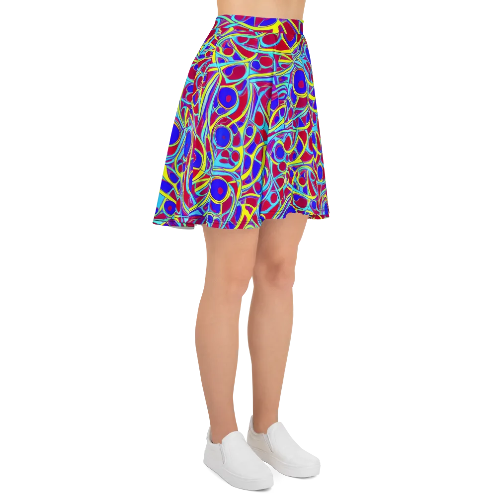 Acid Pulse on Skater Skirt — Right