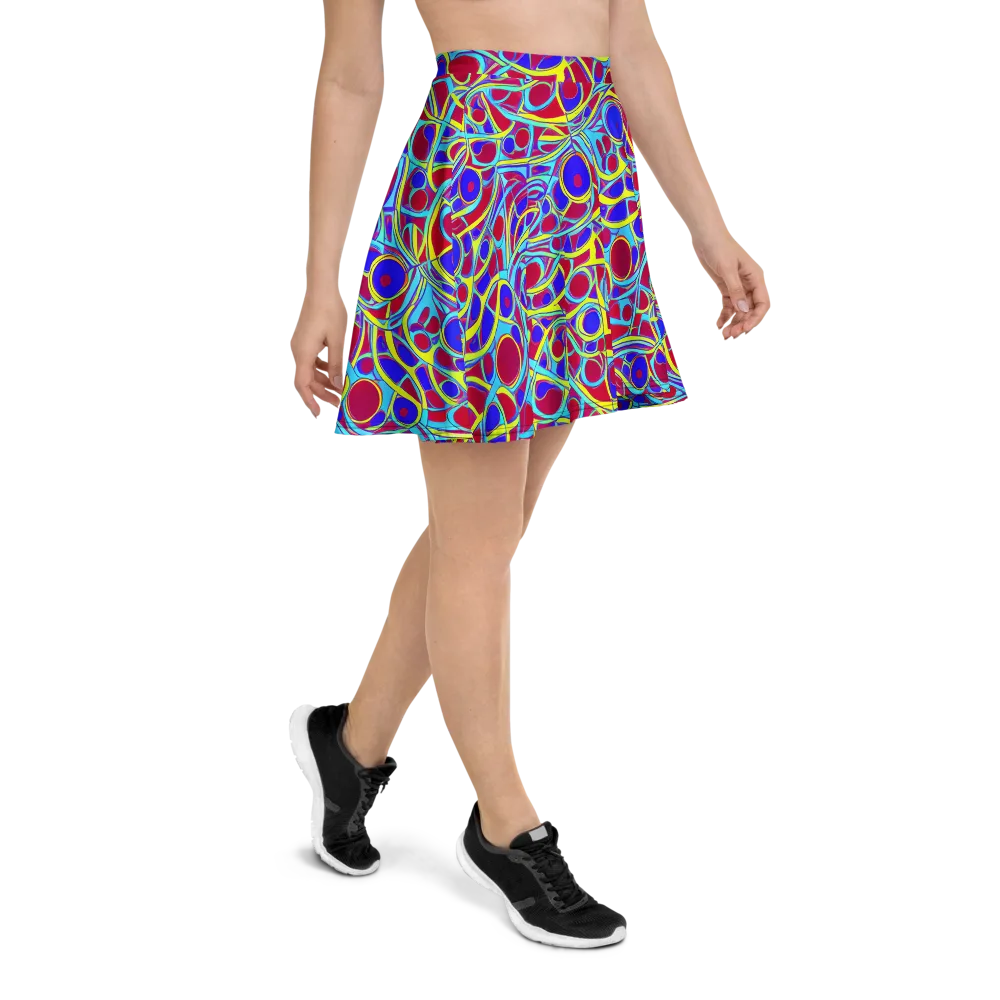 Acid Pulse on Skater Skirt — Right