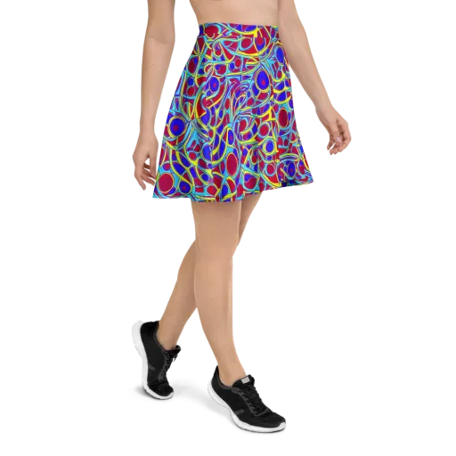 Acid Pulse on a Skater Skirt