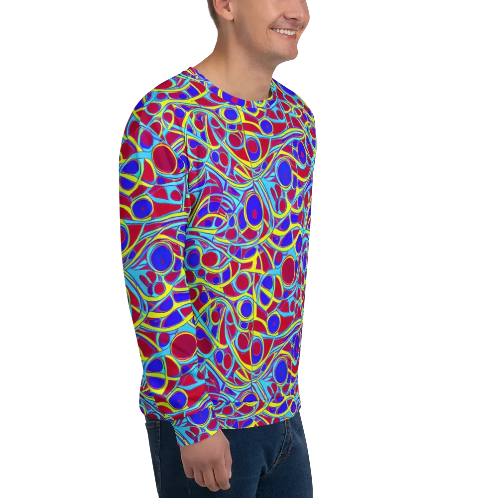 Acid Pulse on Sweatshirt — Right Front