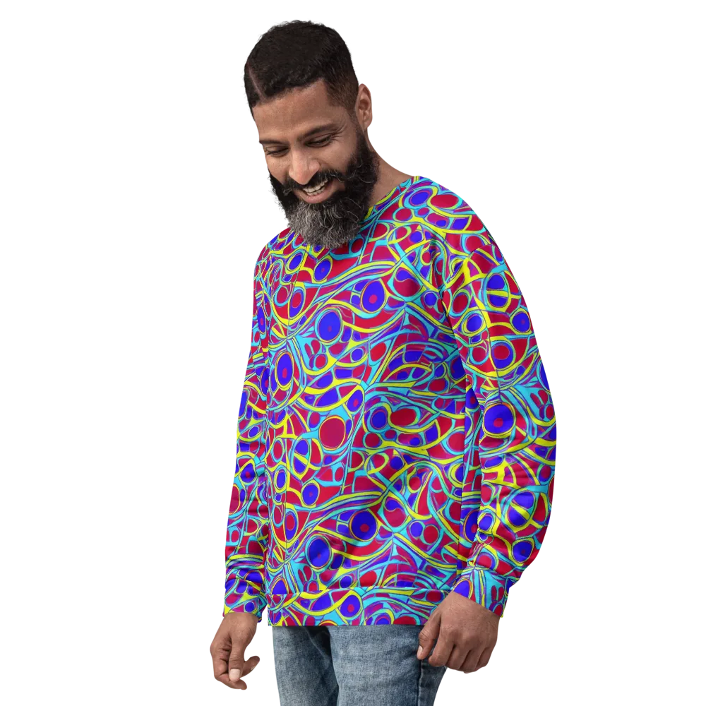 Acid Pulse on Sweatshirt — Left Front