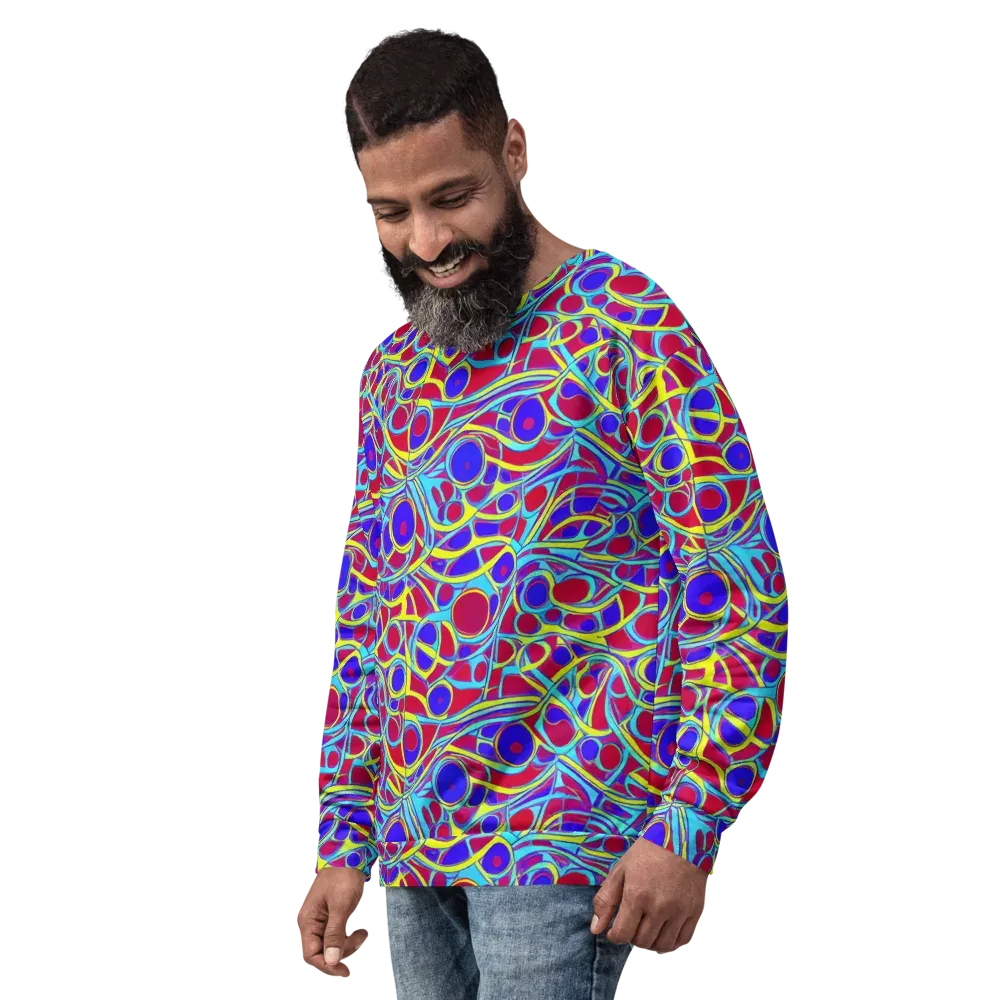 Acid Pulse on Sweatshirt — Left Front