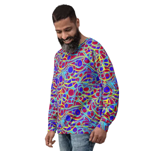Acid Pulse on a Sweatshirt