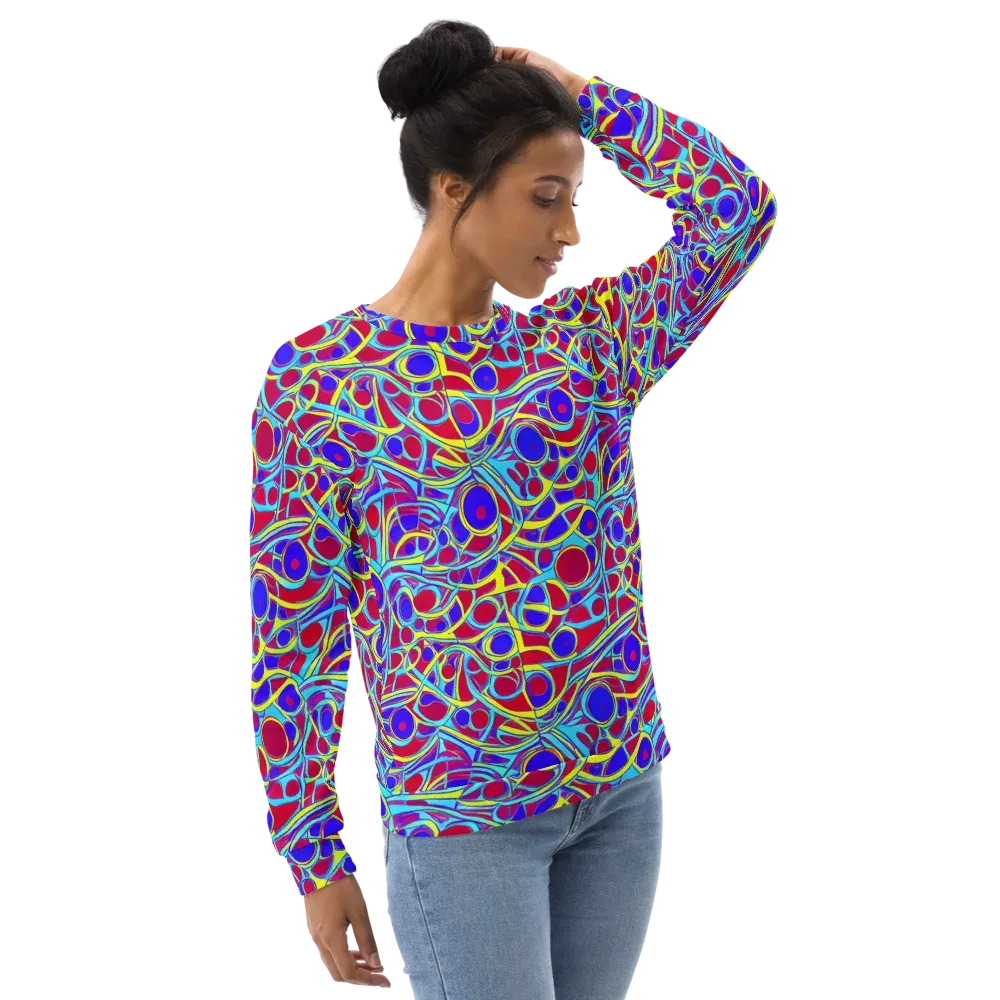 Acid Pulse on Sweatshirt — Right Front