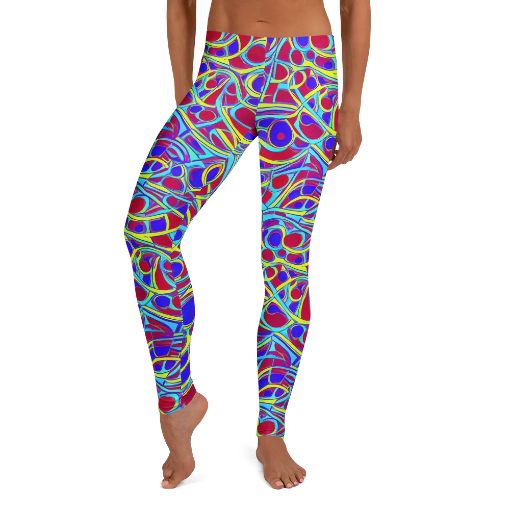 Acid Pulse on Leggings — Front