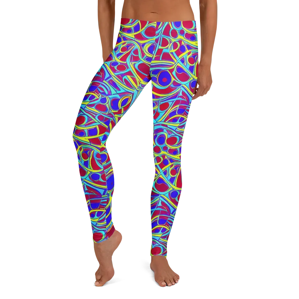 Acid Pulse on Leggings — Front