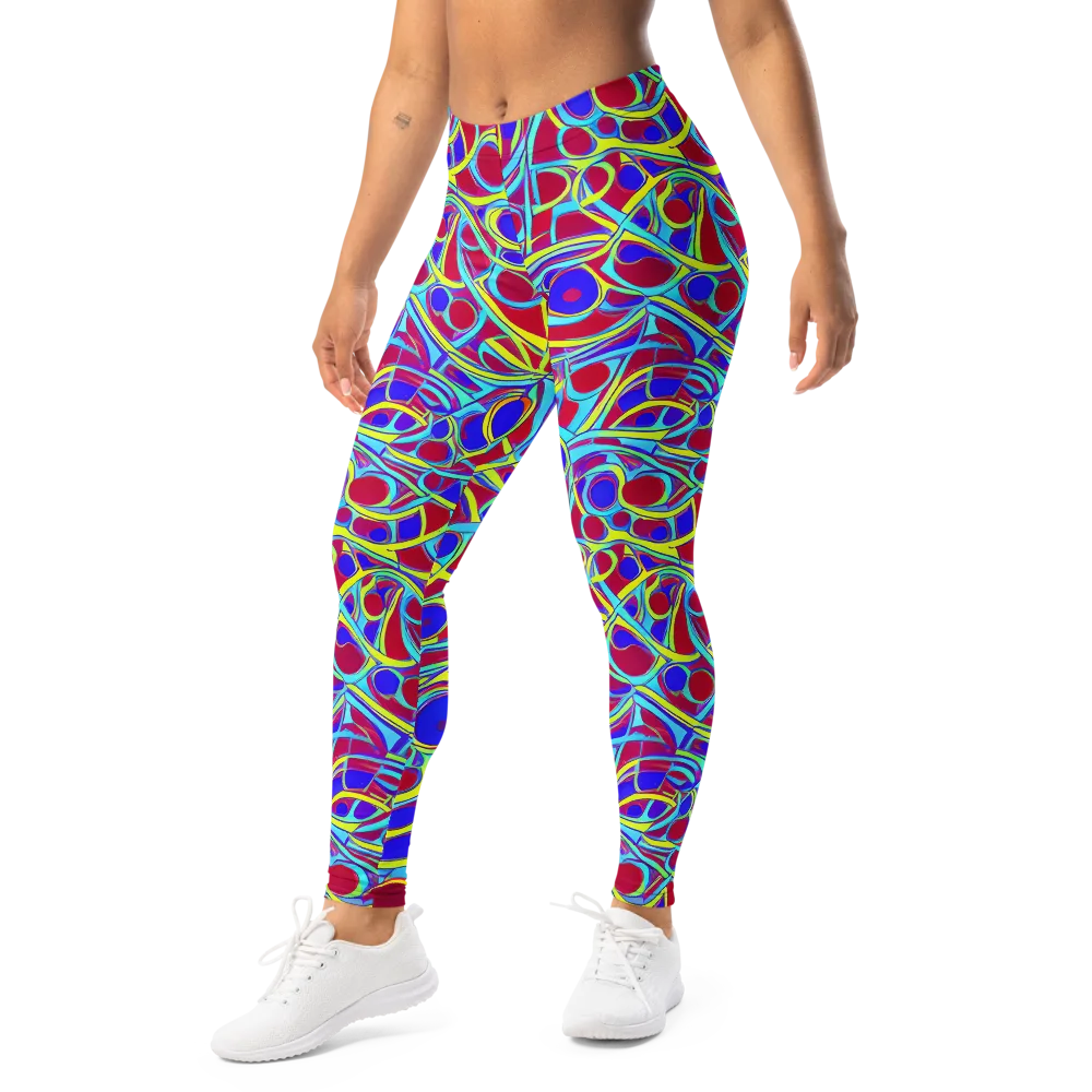 Acid Pulse on Leggings — Left Front
