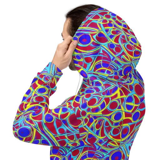 Acid Pulse on a Hoodie