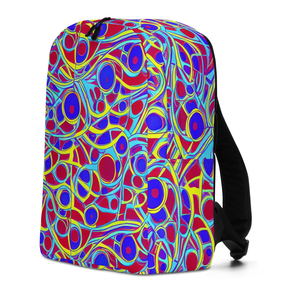 Acid Pulse on Minimalist Backpack — Left