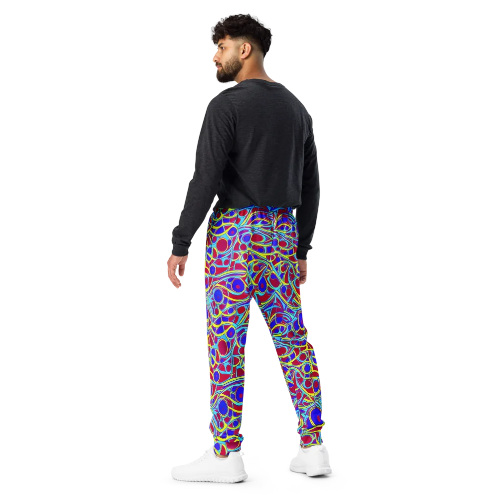 Acid Pulse on Men's Joggers — Back
