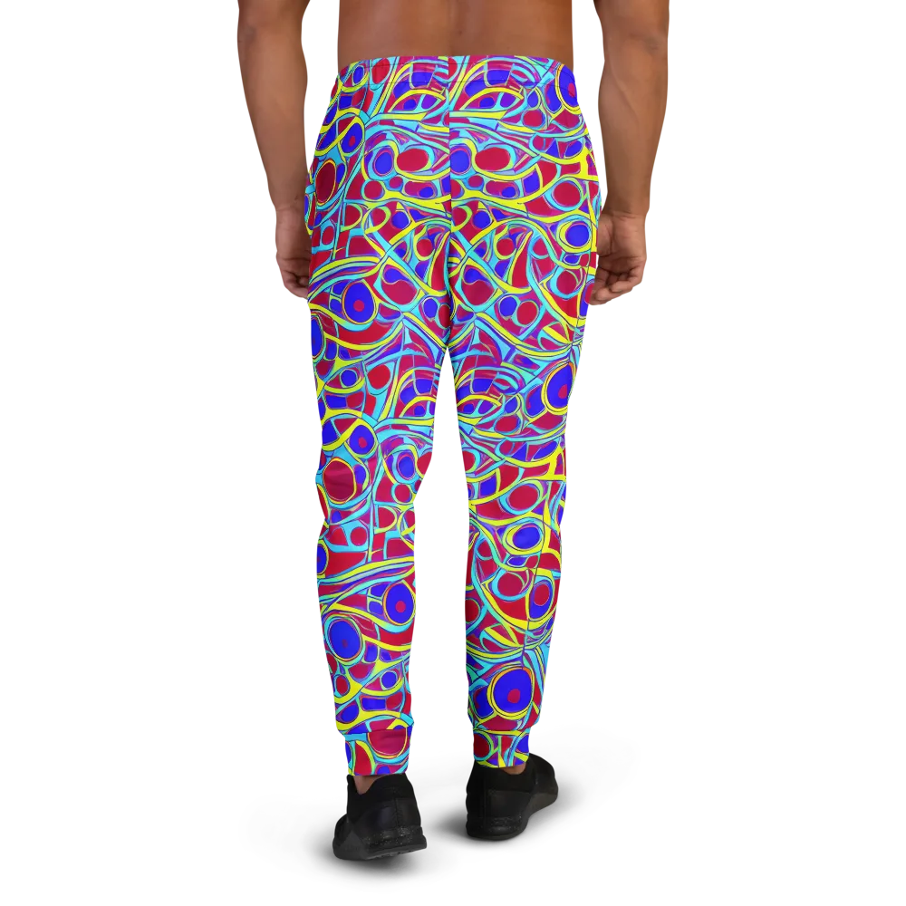 Acid Pulse on Men's Joggers — Back